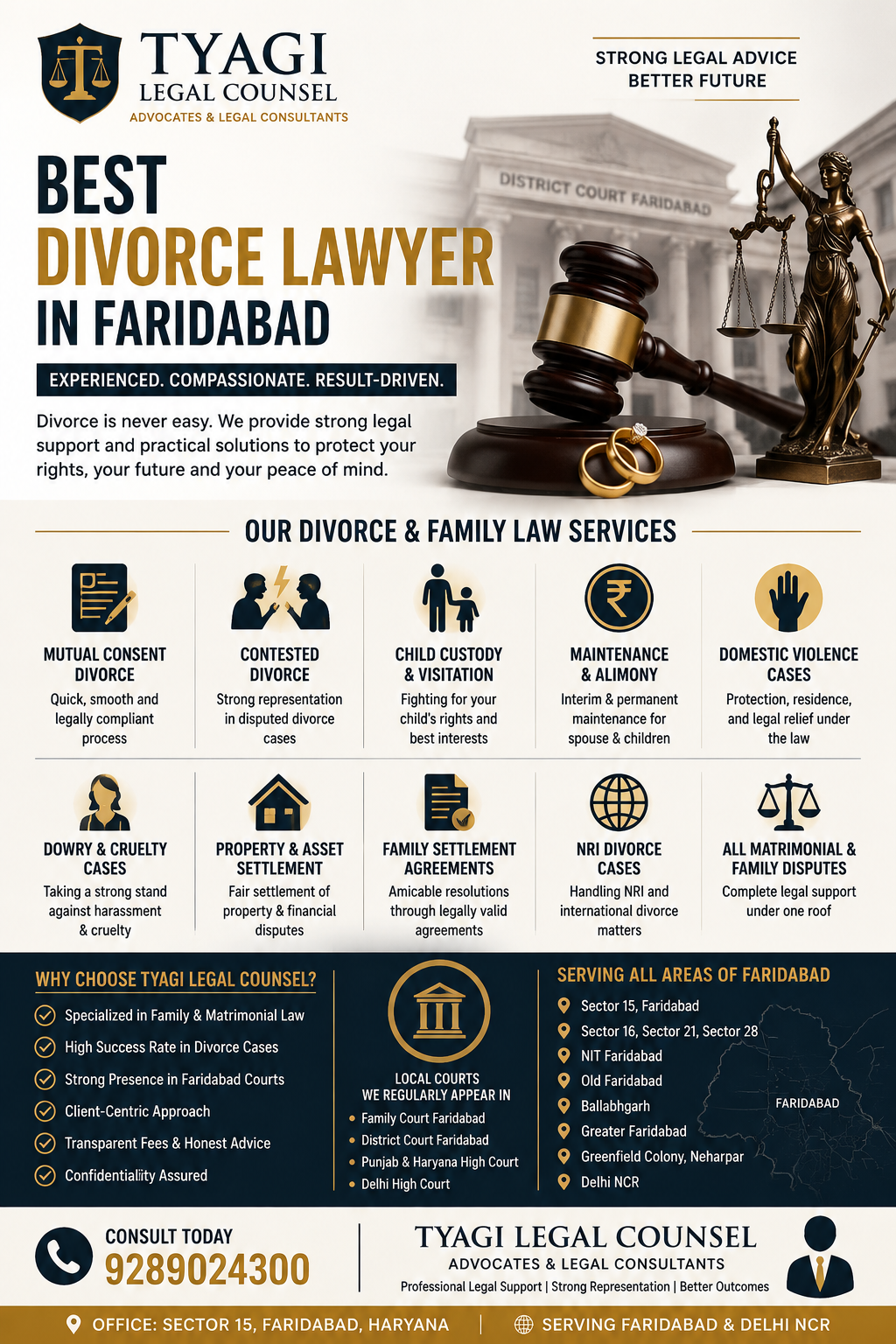 Best Divorce Lawyer in Faridab